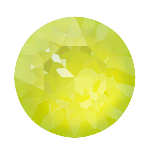 1088 Swarovski Pointed Back Chaton Round Stones, Crystal Electric Yellow Ignite (001 L138I)