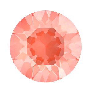1088 Swarovski Pointed Back Chaton Round Stones, Crystal Orange Ignite (001 L159I)