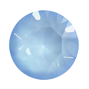 1088 Swarovski Pointed Back Chaton Round Stones, Crystal Sky Ignite (001 L163I)