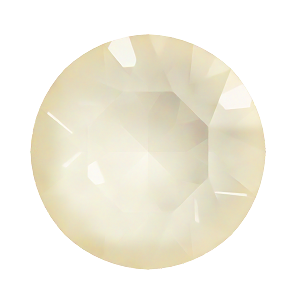 1088 Swarovski Pointed Back Chaton Round Stones, Crystal Linen Ignite (001 L164I)