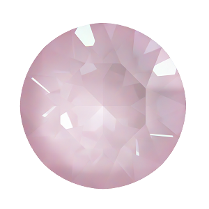 1088 Swarovski Pointed Back Chaton Round Stones, Crystal Soft Rose Ignite (001 L167I)