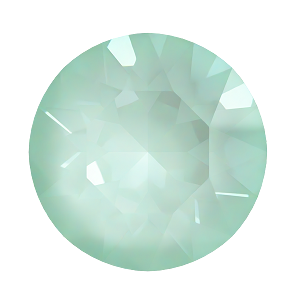 1088 Swarovski Pointed Back Chaton Round Stones, Crystal Soft Mint Ignite (001 L168I)