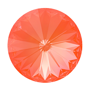 1122 Swarovski Rivoli Chaton & Round Stones, Crystal Electric Orange Ignite (001 L136I)