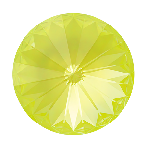 1122 Swarovski Rivoli Chaton & Round Stones, Crystal Electric Yellow Ignite (001 L138I)