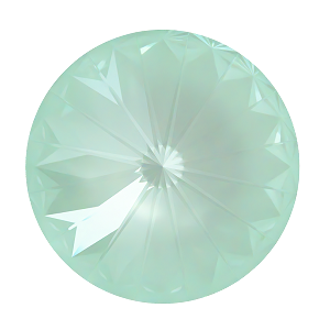 1122 Swarovski Rivoli Chaton & Round Stones, Crystal Soft Mint Ignite (001 L168I)