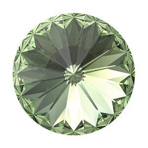 1122 Swarovski Rivoli Chaton & Round Stones, ReCreated Peridot (1408)