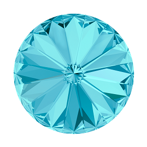 1122 Swarovski Rivoli Chaton & Round Stones, Aquamarine (202)