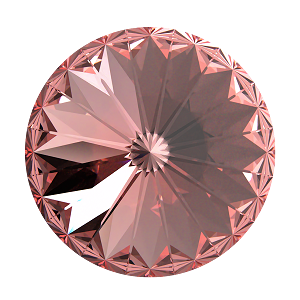 1122 Swarovski Rivoli Chaton & Round Stones, Rose Peach (262)