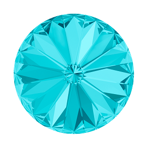 1122 Swarovski Rivoli Chaton & Round Stones, Light Turquoise (263)