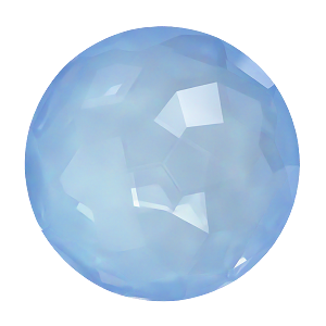 1383 Swarovski Fantasy Round Stones, Crystal Sky Ignite (001 L163I)