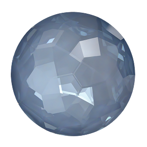 1383 Swarovski Fantasy Round Stones, Crystal Denim Ignite (001 L166I)