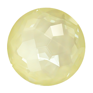 1383 Swarovski Fantasy Round Stones, Crystal Soft Yellow Ignite (001 L169I)