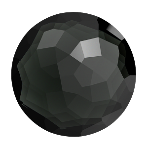 1383 Swarovski Fantasy Round Stones, Jet (280)