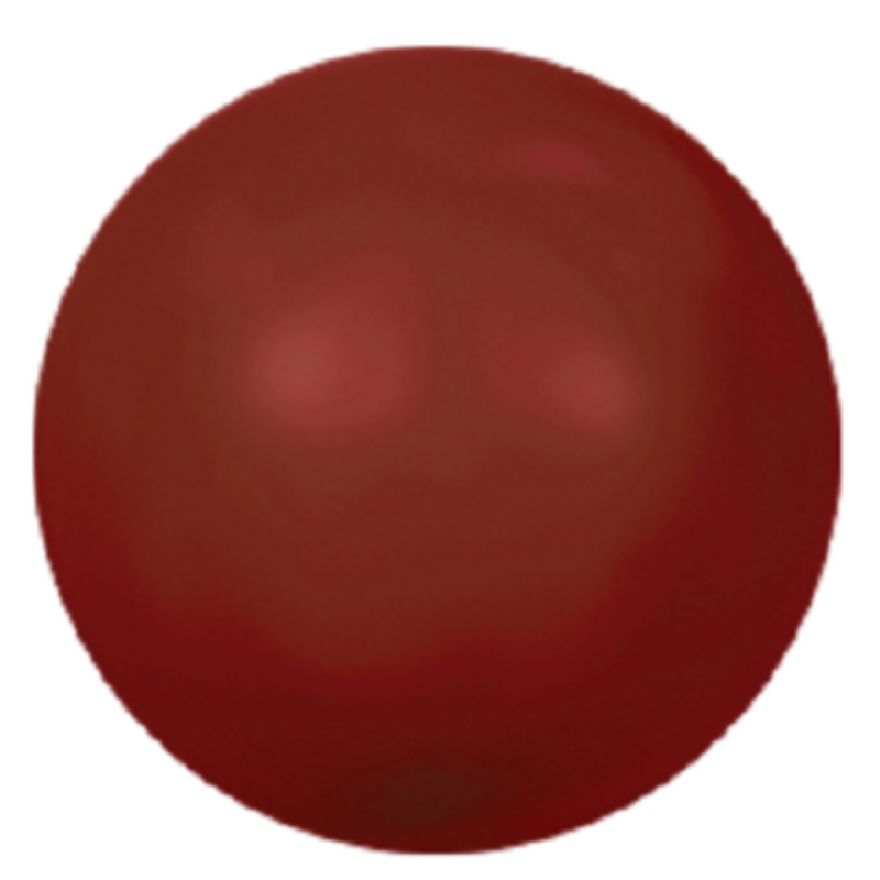 5810 Round Pearls, Crystal Dark Coral Pearl (001 196)