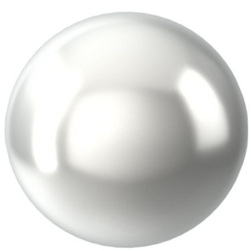 5810 Round Pearls, Crystal Moonlight Pearl (001 2033)