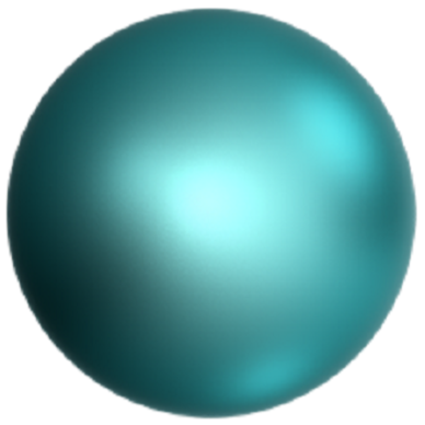 5810 Round Pearls, Crystal Iridescent Dark Turquoise Pearl (001 2029)