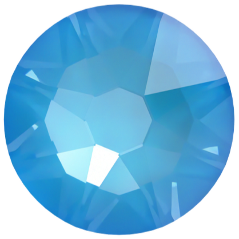 2058 & 2088 Swarovski Flatback No Hotfix, Crystal Electric Blue Ignite (001 L134I)