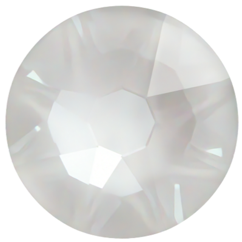 2058 & 2088 Swarovski Flatback No Hotfix, Crystal Electric White Ignite (001 L139I)