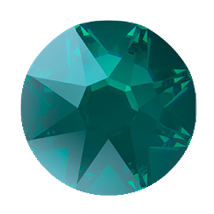 2000, 2058 & 2088 Swarovski Flatback No Hotfix, Emerald Nightfall (205 NIFA)