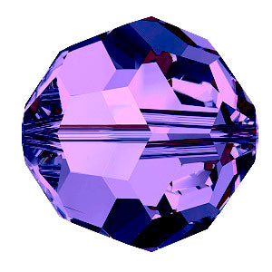 5000 Swarovski Round Beads, Crystal Heliotrope (001 HEL)