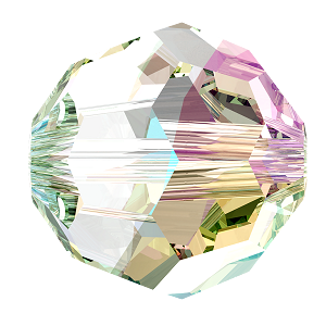 5000 Swarovski Round Beads, Crystal Shimmer (001 SHIM)