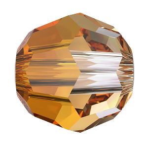 5000 Swarovski Round Beads, Dark Orange (1202)