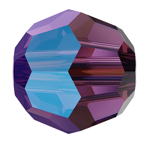 5000 Swarovski Round Beads, Amethyst Shimmer (204 SHIM)