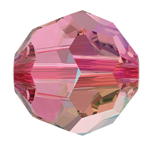 5000 Swarovski Round Beads, Rose Shimmer (209 SHIM)