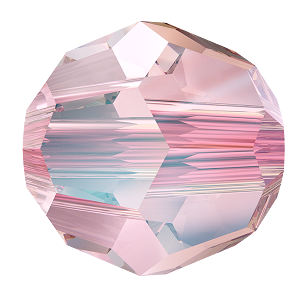 5000 Swarovski Round Beads, Light Rose Shimmer (223 SHIM)