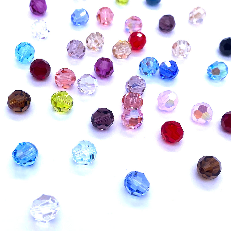 5000 Swarovski Round Beads, Assorted Mix Colors