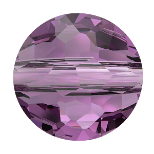 5034 Swarovski Fantasy Round Beads, Amethyst (204)