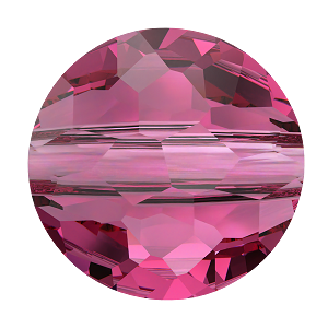 5034 Swarovski Fantasy Round Beads, Fuchsia (502)