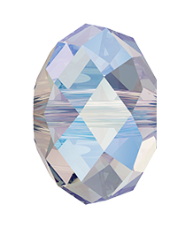 5040 Swarovski Briolette Beads, Crystal Shimmer 2x (001 SHIM2)