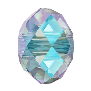5040 Swarovski Briolette Beads, Aquamarine Shimmer 2x (202 SHIM2)