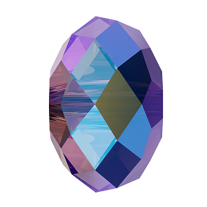 5040 Swarovski Briolette Beads, Amethyst Shimmer 2x (204 SHIM2)