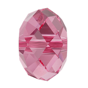 5040 Swarovski Briolette Beads, Rose (209)