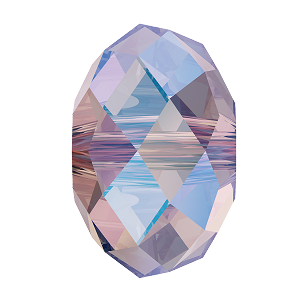 5040 Swarovski Briolette Beads, Light Amethyst Shimmer 2x (212 SHIM2)