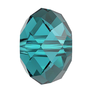 5040 Swarovski Briolette Beads, Blue Zircon (229)