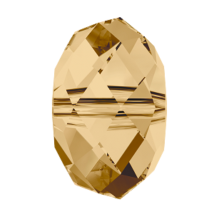 5040 Swarovski Briolette Beads, Light Colorado Topaz (246)