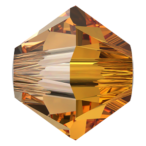 5328 Swarovski Bicone Beads, Dark Orange (1202)