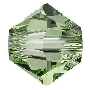 5328 Swarovski Bicone Beads, ReCreated Peridot (1408)