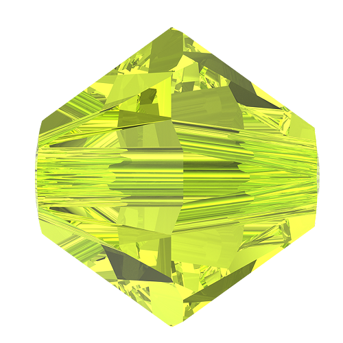 5328 Swarovski Bicone Beads, Citrus Green (337)
