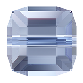 5601 Swarovski Cube Beads, Light Sapphire (211)