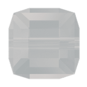 5601 Swarovski Cube Beads, White Opal (234)