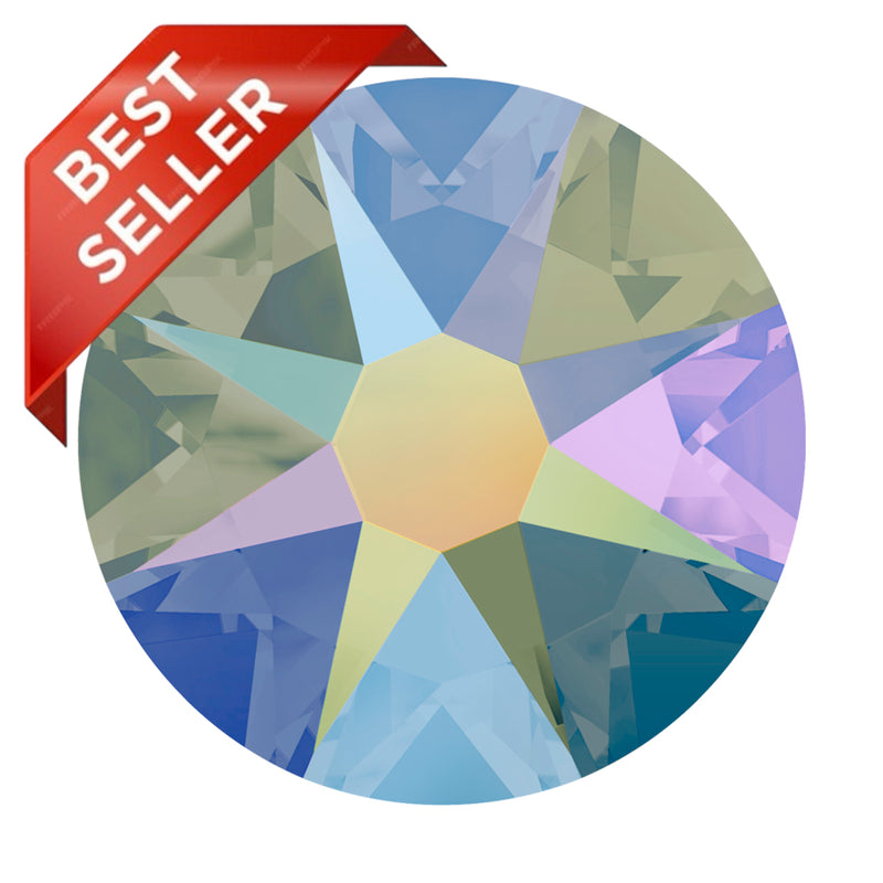 2000, 2058 & 2088 Swarovski Flatback No Hotfix, Crystal Paradise Shine (001 PARSH)