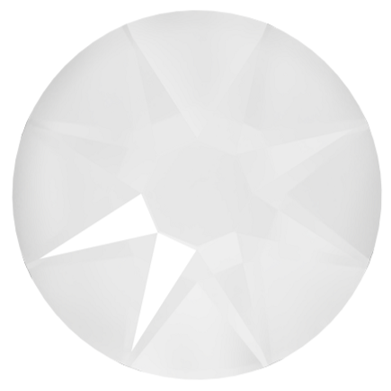 2088 Swarovski Flatback No Hotfix, Crystal Electric White Unfoiled (001 L139S) {Lacquer Pro Shiny Effects}