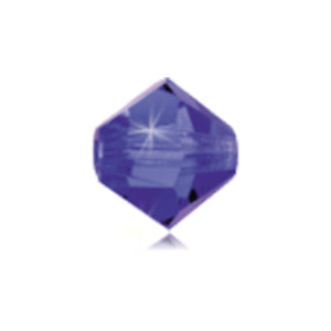 Preciosa 451 69 302 Rondelle Bead, Deep Tanzanite (20480)