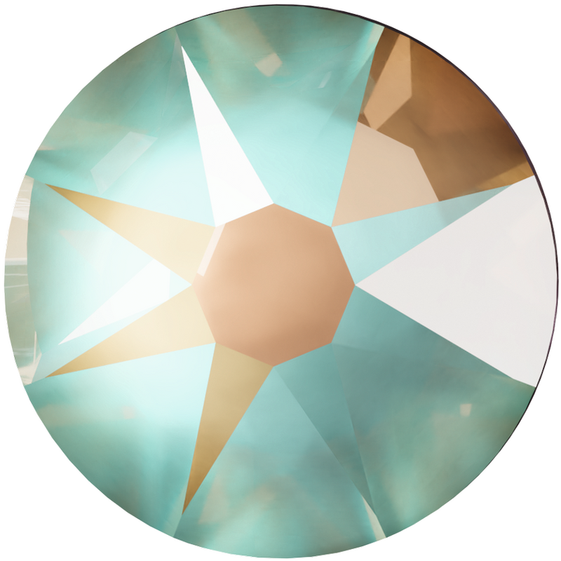 2088 Swarovski Flatback No Hotfix, Crystal Cappuccino DeLite Unfoiled (001 L133D)