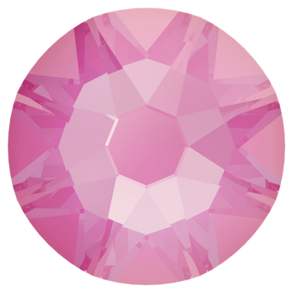 2088 Swarovski Flatback No Hotfix, Crystal Electric Pink DeLite Unfoiled (001 L137D)