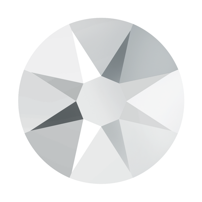 2000, 2058 & 2088 Swarovski Flatback No Hotfix, Crystal Light Chrome (001 LTCH)